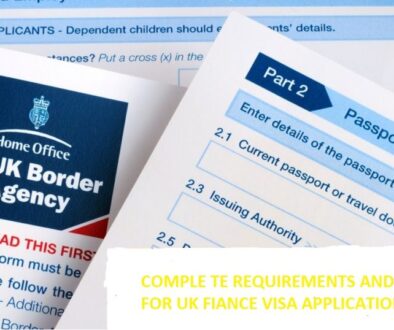 UK Fiance Visa Application