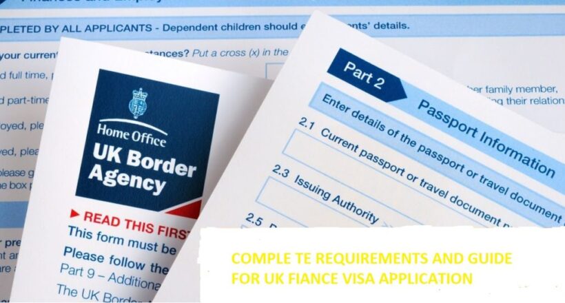 UK Fiance Visa Application